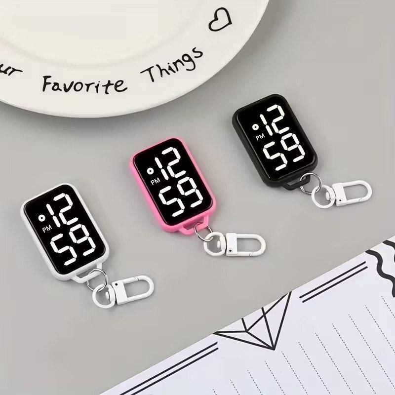 Digital Clock Keychain